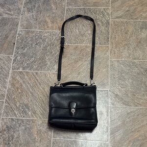 Classic Black Leather Women’s Bag